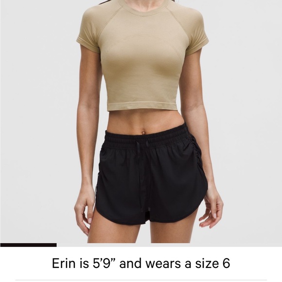 lululemon Sheer Oak Short Sleeve swiftly tech crop - Picture 7 of 11